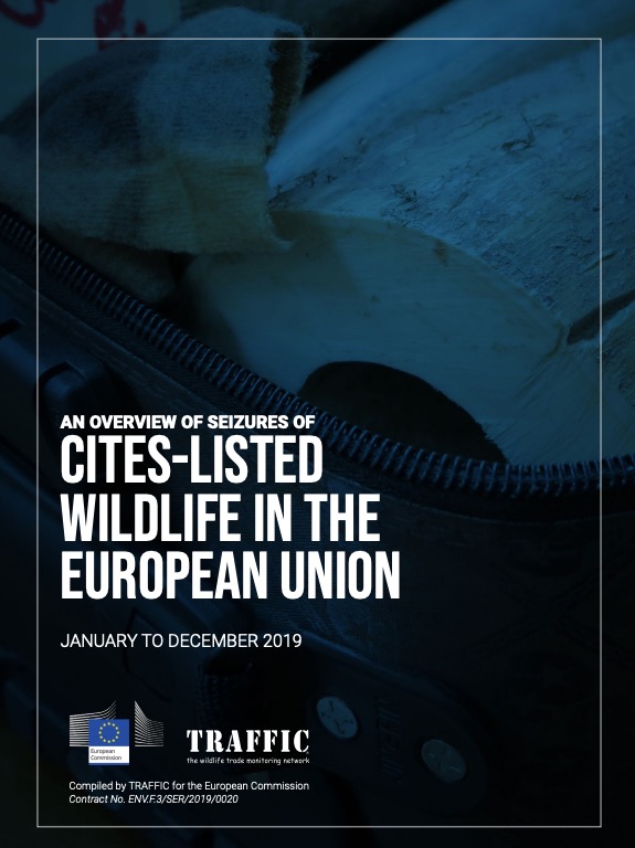 019年欧盟查获CITES附录物种概况分析（译）"