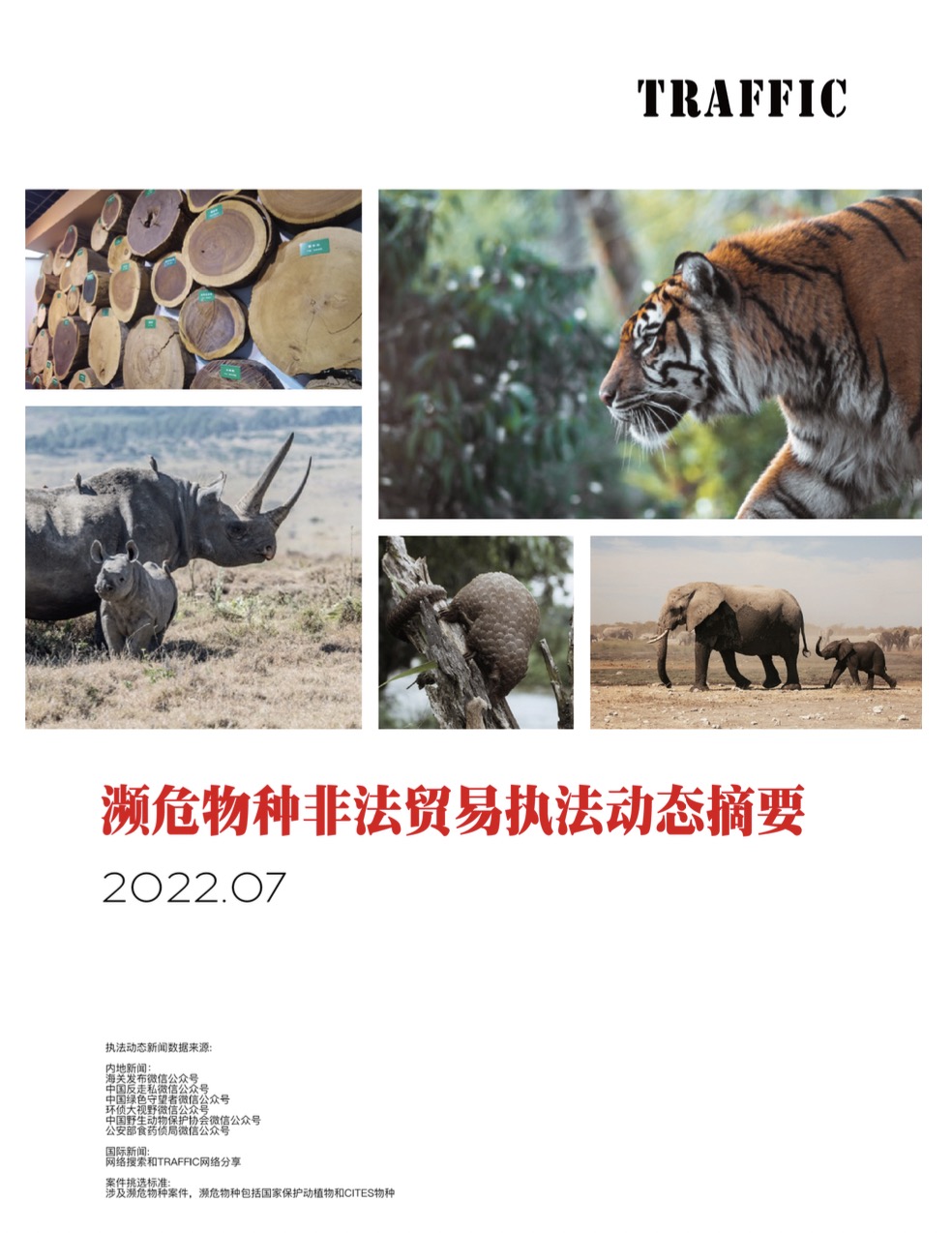 濒危物种非法贸易执法动态摘要（2022年7月）